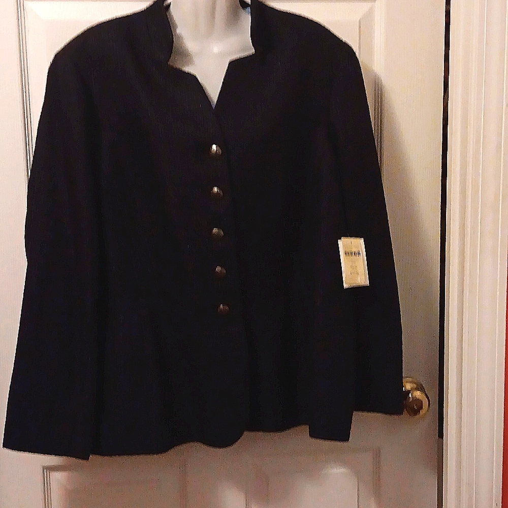 Coldwater Creek Navy Blue Jacket 20/22